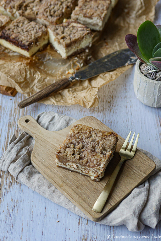 Käsekuchen mit Zimt