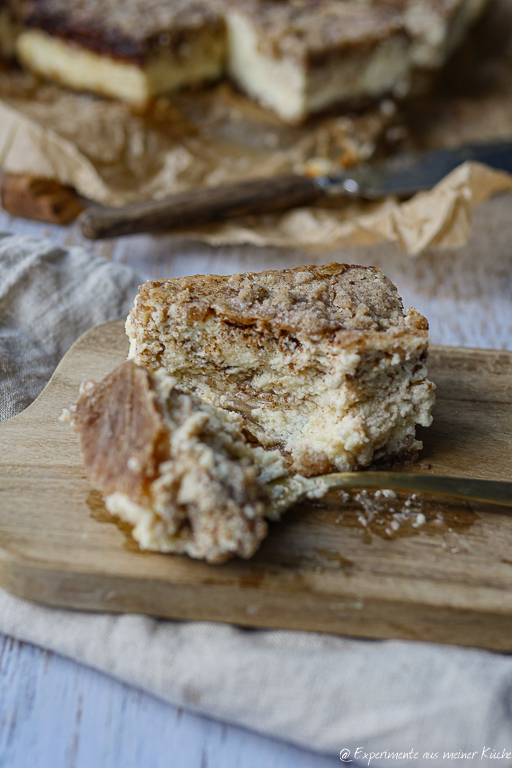 Zimtschnecken Käsekuchen Rezept