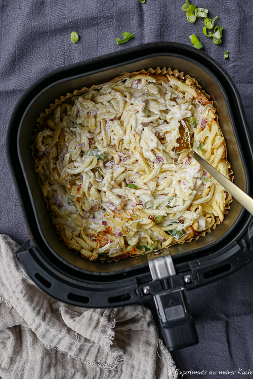 Käsespätzle Heißluftfritteuse