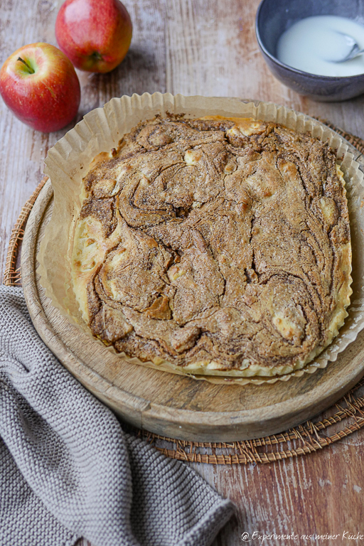 Airfryer Zimtschneckenkuchen