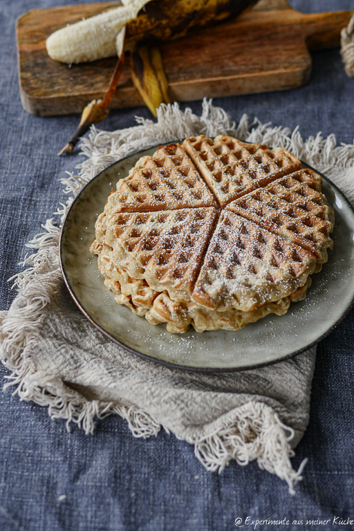 Bananenwaffeln ohne Zucker
