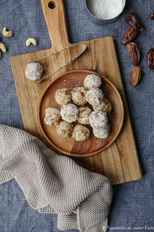 Energy Balls Rezept mit Datteln