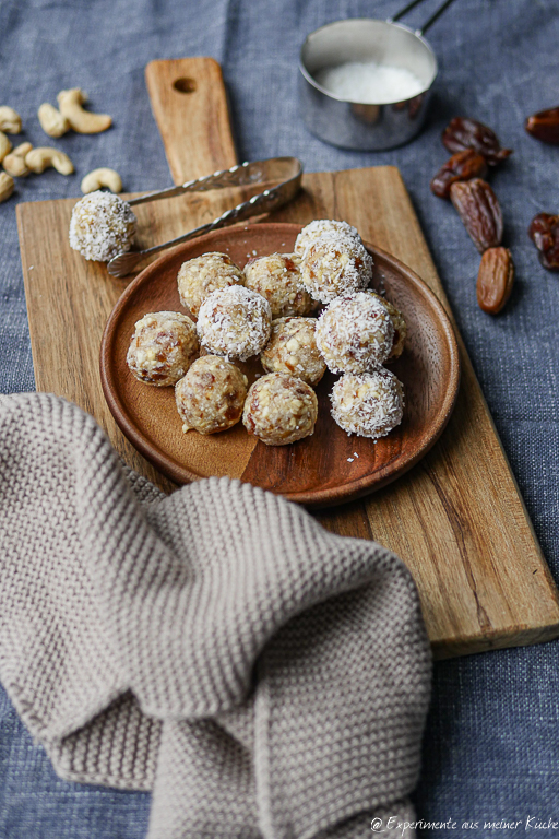 Energy Balls Rezept mit Kokos