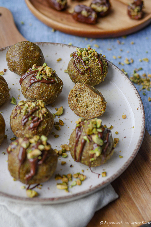 Energy Balls mit Pistazien
