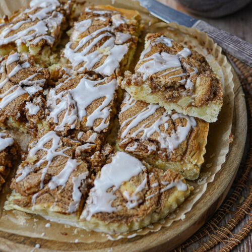 Kleiner Zimtschneckenkuchen