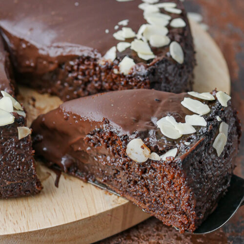 Schokokuchen mit Ganache