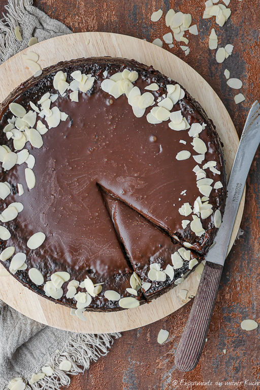 Schokokuchen mit Öl und Milch