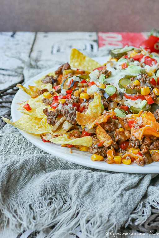 Überbackene Nachos