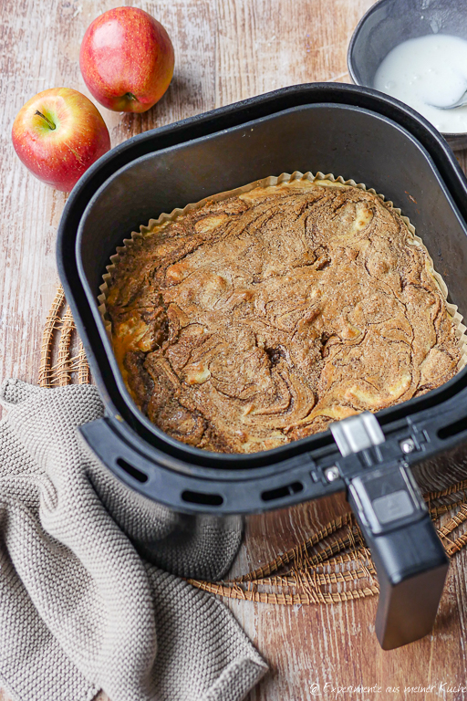 Zimtschneckenkuchen im Airfryer