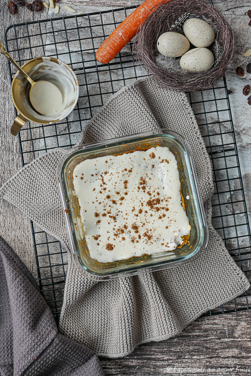 Baked Oats mit Möhren