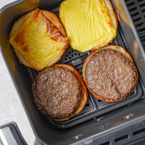 Burger Heißluftfritteuse