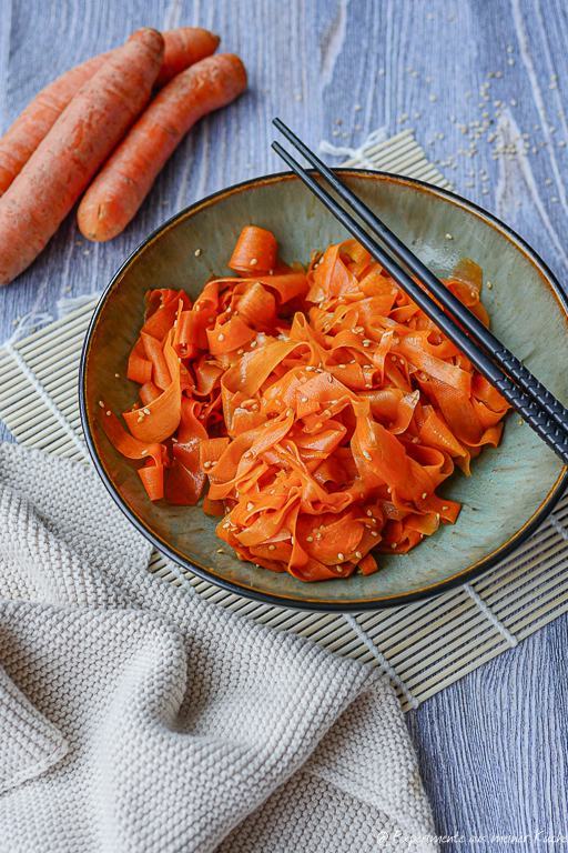 Karottensalat asiatisch