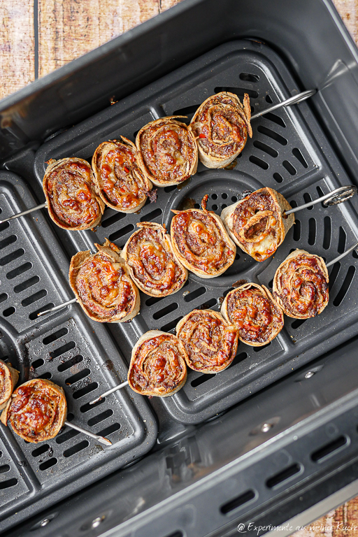 Kebab Spieße aus dem Airfryer
