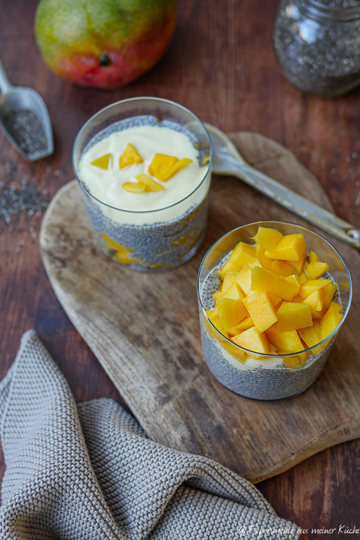 Chia Pudding mit Joghurt