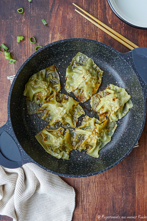 Dumpling Rezept ohne Falten – Lazy Dumplings aus der Pfanne