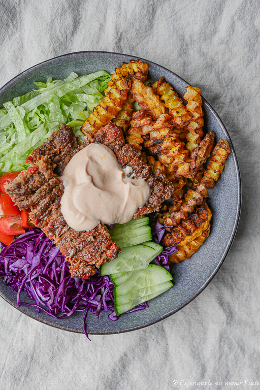 Hackfleisch im Airfryer