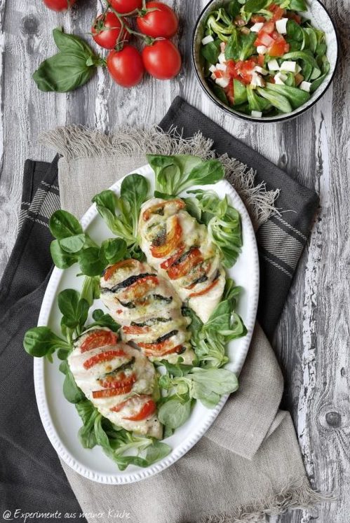Hähnchen Caprese