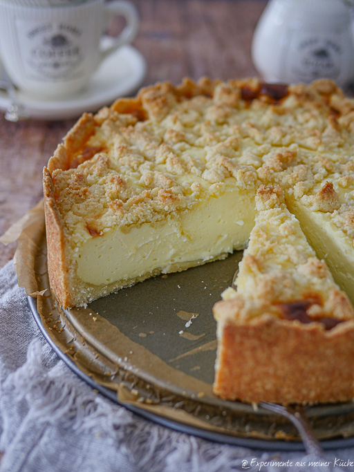 Käsekuchen mit Streusel