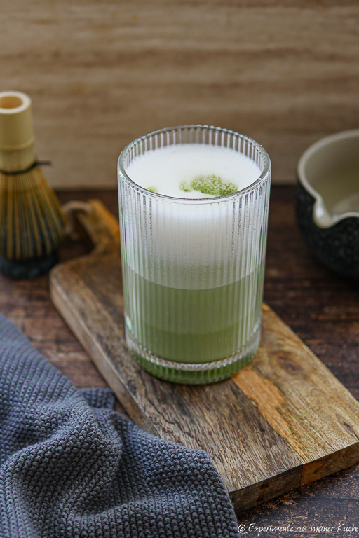 Matcha Latte zubereiten