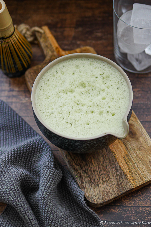 Matcha mit Milch