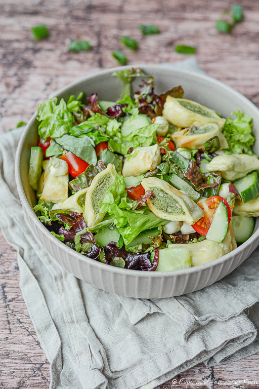 Maultaschen Salat – einfach, schnell und richtig lecker