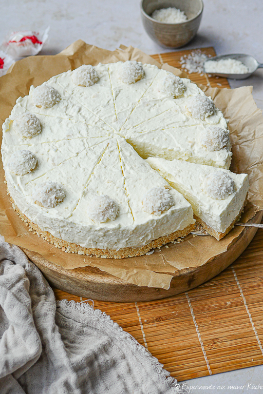 Raffaello Cheesecake Rezept