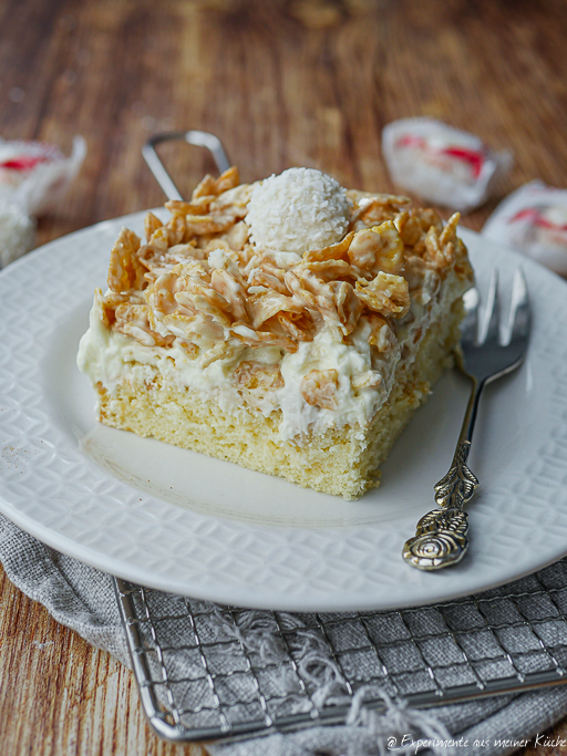 Raffaello Kuchen mit Crunch
