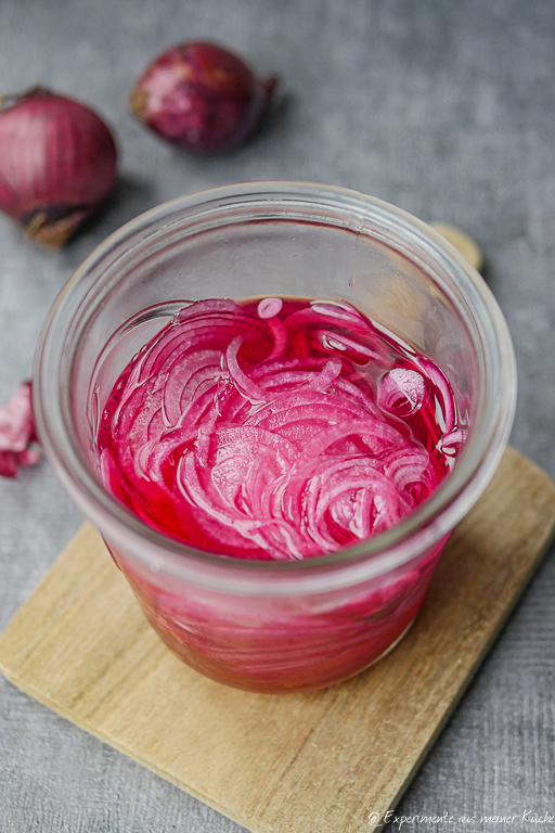 Eingelegte Zwiebeln – Rote Zwiebeln einfach einlegen