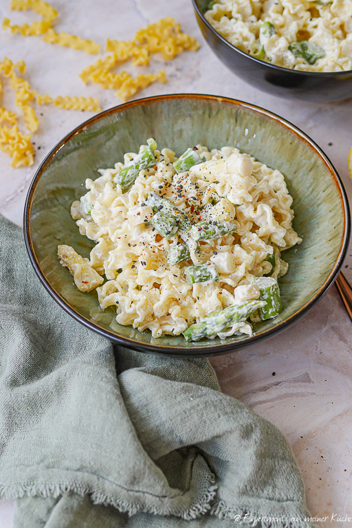 Ricotta-Pasta mit Spargel
