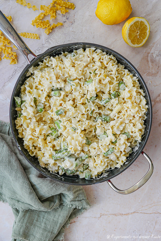 Spargel Zitronen Pasta