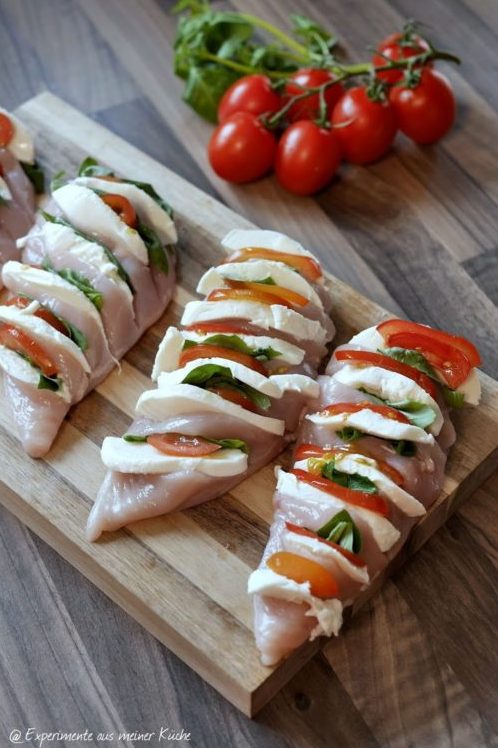 Tomate Mozzarella Hähnchen