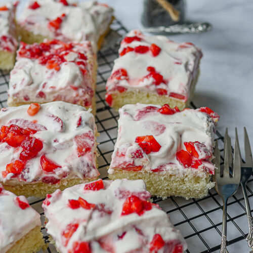 Erdbeerkuchen mit Fantateig