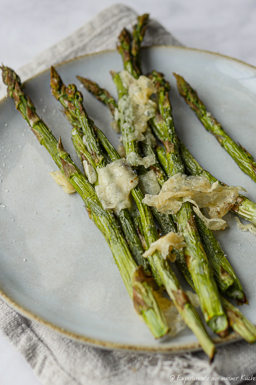 Grüner Spargel aus dem Airfryer