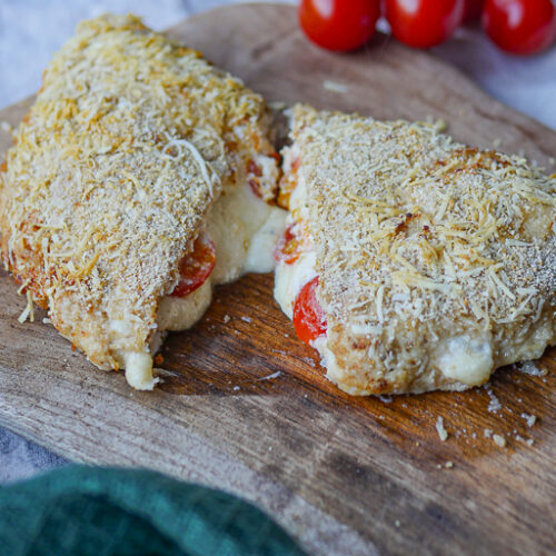 High Protein Hähnchen Calzone