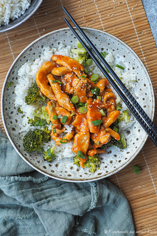 Honey Chicken Rezept