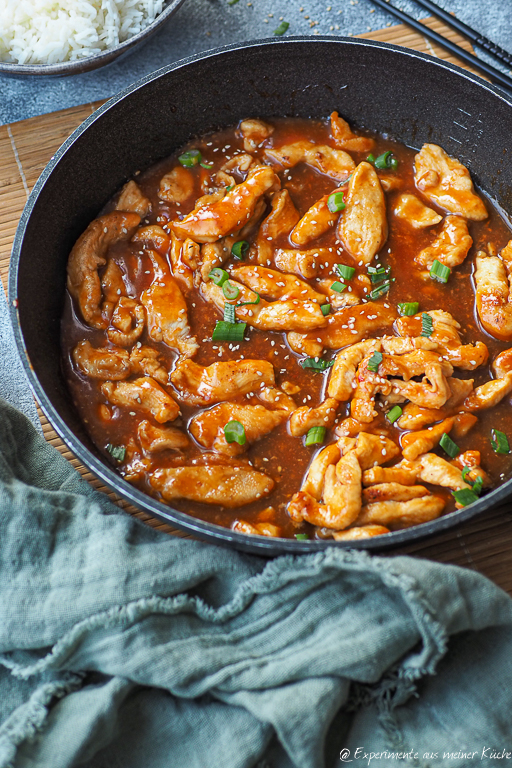 Rezept für Honey Chicken