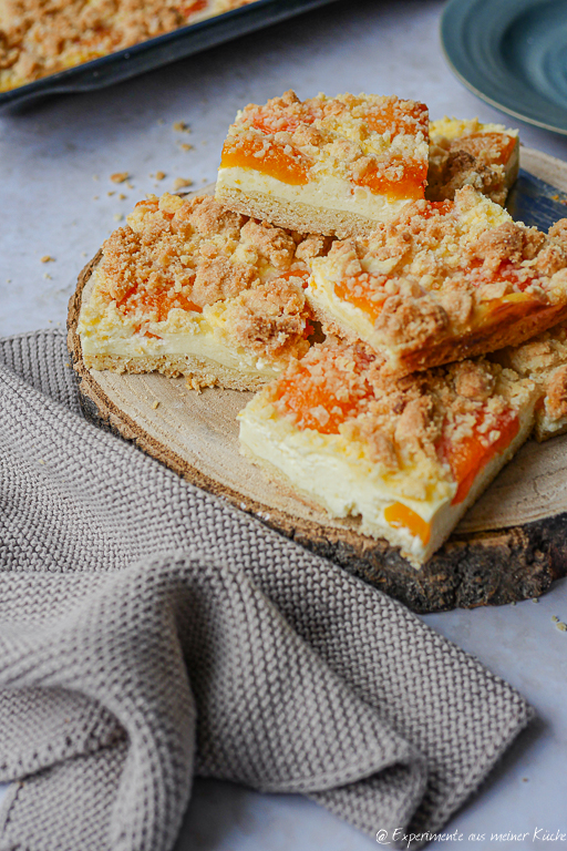 Aprikosen-Schmand-Kuchen vom Blech