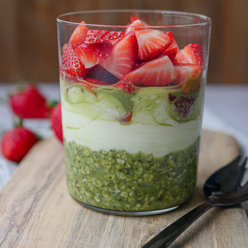 Frühstück mit Matcha