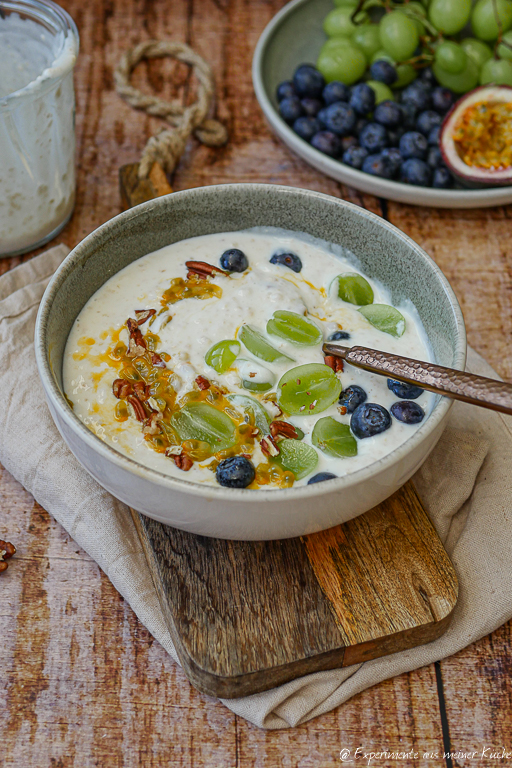 Kefir Overnight Oats Rezept
