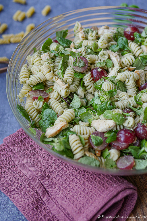 Nudelsalatrezept mit Pesto