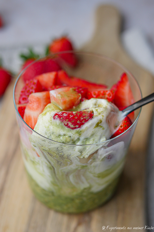 Overnight Oats mit Matcha