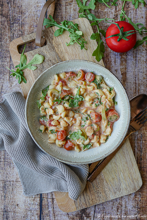Spätzlepfanne vegetarisch