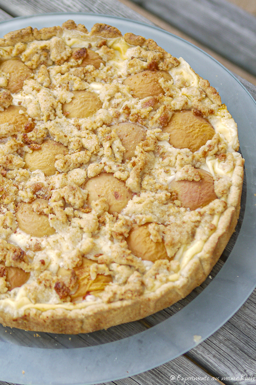 Tarte mit Aprikosen