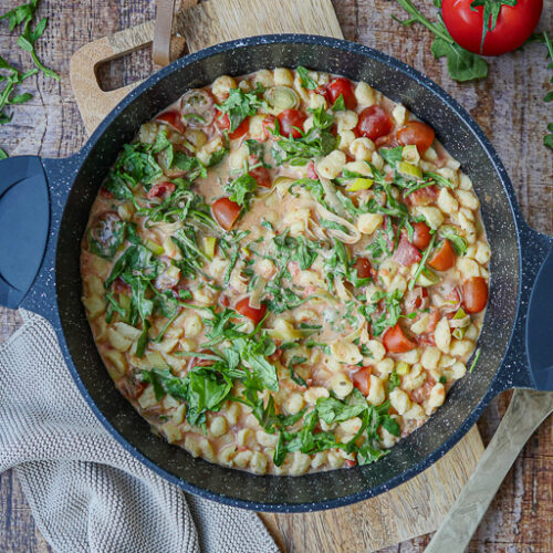 Vegetarische Spätzlepfanne