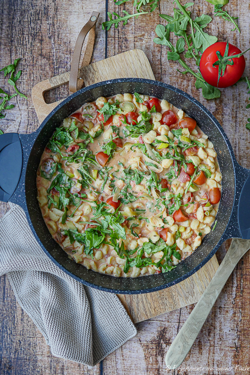 Vegetarische Spätzlepfanne