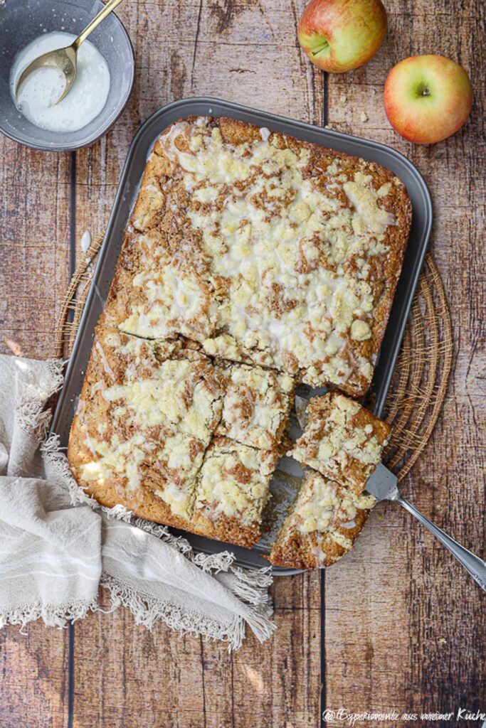 Streuselkuchen mit Zimt