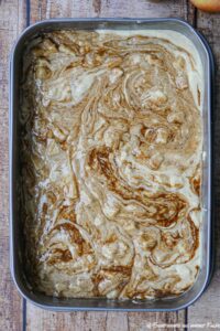 Zimtschneckenkuchen Teig