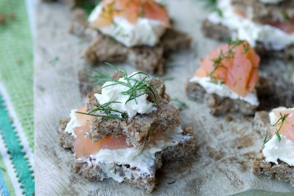 Pumpernickel Häppchen