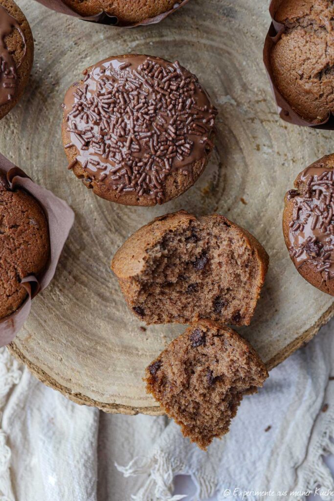 Nutella Muffins backen