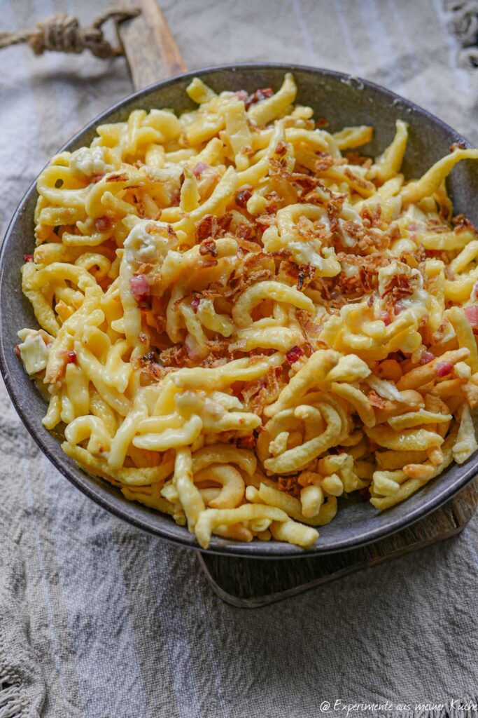 Ofenkäse-Spätzle aus dem Airfryer